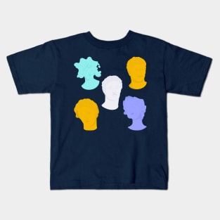 Greek Statues Collection Kids T-Shirt